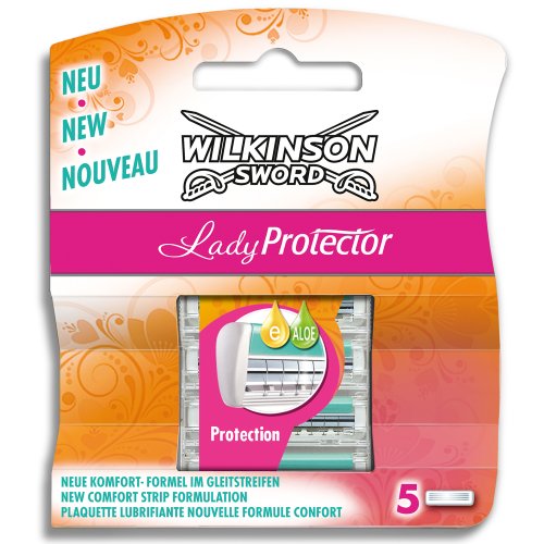 Wilkinson Sword  5 individual blades for use of Lady Protector Razor