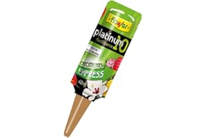 FLOWER Fertilizante Multinutrientes Platinum 10 - Crecimiento Express | Extra Nutrientes | Vitamina B2 | Recuperación Espectacular de Plantas | Abono Universal, 0.8x14.5x24.9 cm