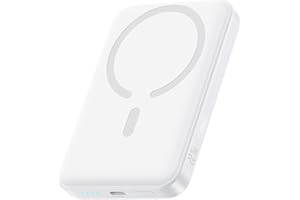 Baseus Enerfill MagSafe Powerbank 10000mAh 22,5 W, magnetyczny powerbank, USB C, bezprzewodowy zewnętrzny akumulator do telefonu komórkowego, bezprzewodowy mini powerbank, kompatybilny z iPhone 16