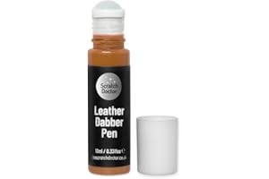 THE SCRATCH DOCTOR Scratch Doctor Leather Repair Pen Scratch Remover Colour Repair for Leather Faux Vinyl Furniture Sofas Car Seats Shoes Bags (Tan)