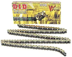 D.I.D 530VXGB-90 Gold 90-Link High Performance X-Ring Chain with Connecting Link