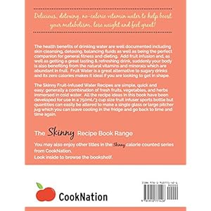 The Skinny Fruit-Infused Water Recipe Book: Delicious, detoxing, no-calorie vitamin w