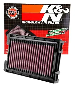 K&N Replacement Air Filter For Honda Cbr250R (Black)