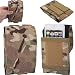 Produktbild Universal Army Military Wandern Tactical Camo Tasche Schutzhülle Beutel Gürtelschlaufe Haken Holster für HTC 8 X T, DESIRE (210, 300, 310, 320, 326 G, 500, 501, 510, 516, 526 G +, 600, 601, 616, A8180 Bravo, C, G7, HD, P, S, U, V, X, Z), Explorer – Camouflage Grün