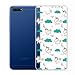 Produktbild Hülle für Huawei Y6 2018 , IJIA Transparente "Wenig Pegasus" TPU Weich Silikon Stoßkasten Cover Handyhülle Schutzhülle Handyhüllen Schale Case Tasche für Huawei Y6 2018 (5.7")