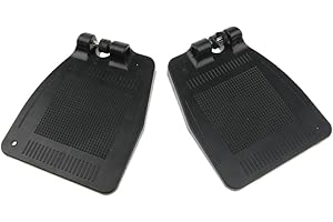 SHARPLACE Reposapiés Economico para sillas de Ruedas Estándar,Repuestos para Plataformas Compuestas