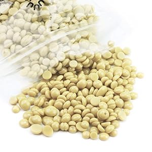 50g Hair Removal Bean, Ularma No Strip Depilatory Hot Film Hard Wax Pellet Waxing (Purple) - Image 2