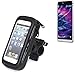 Price comparison product image Bike Mount for Medion X5004, handlebar mount for smartphones. Suitable for bicycle, motorcycle, quad, scooter, etc. Water-repellent - K-S-Trade (TM)