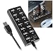 Insten 13-Port High Speed USB 2.0 Hub with ON/OFF Switch For Transfer Data Speed up to 480 MB/S Supports Windows MacOs and Linux RS.1659.00