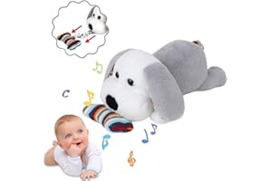 SHENGOU Pluszowa pozytywka dla niemowląt, pluszowa pozytywka, pomoc w zasypianiu, przytulanka dla niemowląt, pozytywka z muzyką, pozytywka dla niemowląt, zabawka dla niemowląt, muzyka (A)