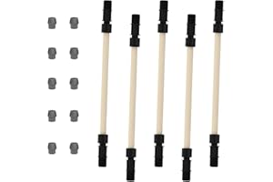 CHAR YONG MCCP202 Pumpenschläuche, Nr. 2, Santopren, Ersatz für Schraubenpumpe, 5 Stück