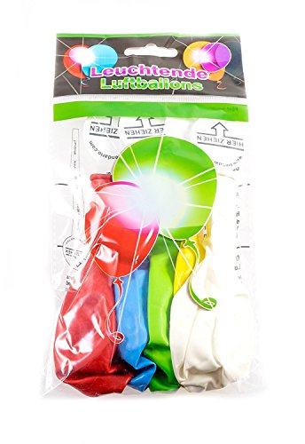 Helium Ballongas XXL 420 Liter wegwerf Heliumbehälter – Party set inklusive 50 Luftballons & 5 Trendario LED Ballons - 3