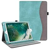 ipad pro 9.7 case stand Diese Hülle ermöglicht es Ihnen, das iPad auf Multi-Winkel sicher einzustellen. Das Fach für Dokumente und Karten ist für Sie konzipiert, um Ihre Visitenkarten, Bankkarten, ein paar Notizen oder Geld unterwegs zu nehmen.