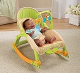 Fisher-Price Newborn-To-Toddler Portable Rocker, Lizards – Babywippe/Schaukelstuhl – aus USA - 13