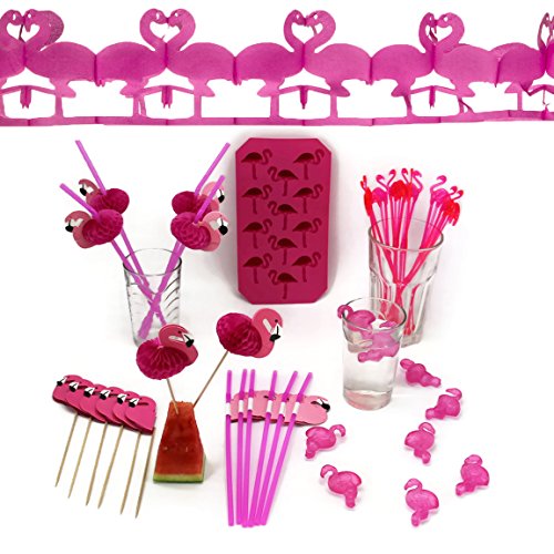 Bada Bing 40tlg. Flamingo Sommer Partyset