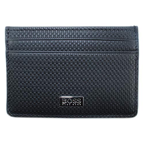 Preisvergleich Produktbild BOSS, Hugo BOSS Kreditkarten Etui Monogram ScardN, Black