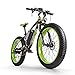 RICH BIT Bicicleta eléctrica para hombres E-bike Fat Snow Bike 1000W-48V-17Ah Li-batería...