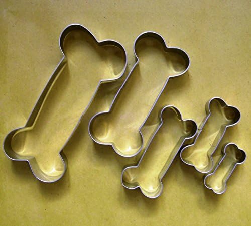 Lawman Cookie Cutter 5 Size Dog Bone Fondant Biscuit Pastry Baking Set