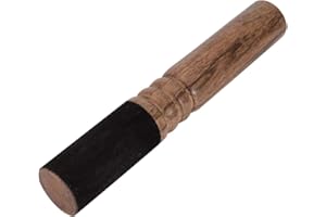 GAROSA Tazón De Canto Mazo De Madera Multi-propósito Budismo Tibetano Nepal Tazón De Cantante Striker Stick Para Meditación Oración Yoga Mindfulness