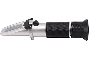 ABUYCS Professional 0-90% Brix Refractometer for Honey Vegetable Beer Milk Fruit Sugar Syrup Molasses