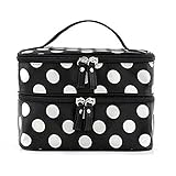 Liroyal Cosmetic Bag Makeup Pouch Case Toiletry Bag Make-Up Bag