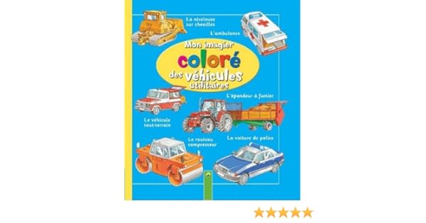 Mon Imagier Coloré De Véhicules Utilitaires Amazonfr - 