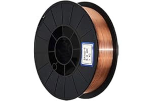 VECTOR WELDING ER70S-6 - Filo per saldatura a gas di protezione, in acciaio, D200/S200-5 kg, diametro 0,8 mm