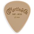 MARTIN Guitar Picks (18A0120), Luxe Apex, Small, Beige, Plastic, Satin Finish, Guitar Pick