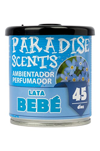 Paradise PER80133 Perfumador Lata Bebe, Color  Azul, 100 gr