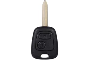 ACOUTO Key Shell, 2 Buttons Key Fob, 2 Buttons Remote Uncut Blank Blade Key Fob Shell Case For Citroen Saxo Xsara Picasso Berlingo