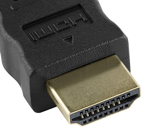 mumbi Micro HDMI Kabel 1080p – vergoldete Kontakte – HDMI Mikro Type D High Speed Kabel HDMI 1.4 / Verbindungskabel 3 Meter - 6