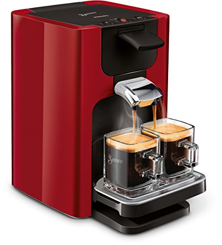 Philips Senseo HD7865/80 Quadrante Kaffeepadmaschine, XL-Wassertank, rot - 7