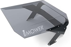 Idea Mower Garaje para robot cortacésped Mobius, compatible con Mammotion Luba, cubierta transparente para fácil acceso a los controles del robot