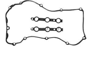 KEENSO Juego de juntas de cubierta basculante, junta de válvula de motor de coche, juego de sellos de pernos para E36 E38 E39 E46 11129070990 junta tapa balancines e46