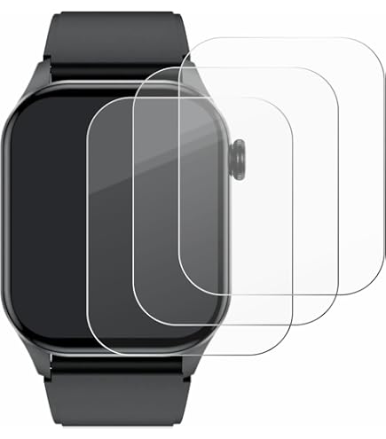 Vaxson - Pellicola protettiva anti luce blu, compatibile con smartwatch Vigorun LIFEBEE Jogfit Vigorun Letsfit ID205S ID205 Smartwatch, pellicola protettiva per la luce blu (non in vetro temperato