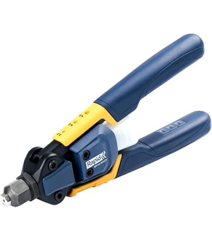 Rivettatrice Manuale KS Tools A Braccio Lungo 410mm - Per Rivetti Ciechi 2.4-4.8mm