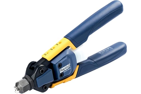 RAPID - RP100 MULTI Pince à Riveter à Force Démultipliée, Réduit l'Effort, Riveteuse Manuelle avec Buses Multi pour Rivets 3.2 – 4.8mm en Aluminium, Acier Inoxydable & Cuivré (5001487)