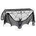 Produktbild Halloween Creepy Tuch Dekoration Black Lace Bat Spiderweb Kamin-Mantel-Schal-Abdeckung Tischdecke für Halloween Festival Party Supplies