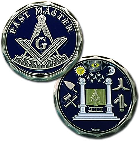 MotorDog69 Masonic Past Master Challenge Coin