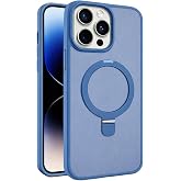Coverzone iPhone 16E ile Uyumlu Mat Transparan PhaqntomRing MagSafe Destekli Standlı Kılıf, Kamera Lens Hediyeli Darbe Emici 