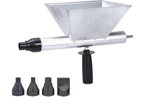 FONWUJIOT Pistolet à Jointoyeuse portable, équipé de quatre buses amovibles de spécifications différentes, sans perceuse électrique, utilisé pour le jointoiement des murs et des sols