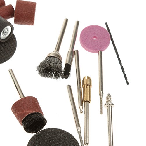 161pcs Mini Drill Drehwerkzeug Zubehör Bit Set Kit Anzug DIY - 5