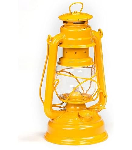 Feuerhand Baby Special 276 Lanterna A Petrolio - Verde Salvia, Vetro Infrangibile, Fatto In Germania