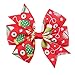 Produktbild Stirnbänder Transer,bobo4818 Baby MäDchen Weihnachten GroßE GrößE Bownot Head Clip FüR 5-12 Alt