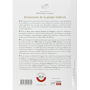 Dictionnaire de la pensée médicale Livre en Ligne - Telecharger Ebook