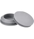QUARKZMAN 50pz Tappi In Silicone, Tappi A Scatto Rotondi In Gomma Per Foro 4,5mm, Cappucci Mobili - 7