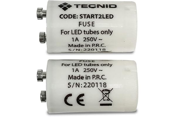 2 starter för T8 G13 LED-rör