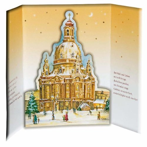 Große Adventskalender-Karte »Dresdner Frauenkirche«