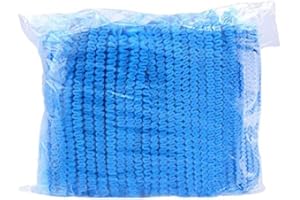 SUMEDTEC Lot de 100 bonnets jetables pour usage en hôtellerie, manipulation de nourriture, industrie, nettoyage, etc.