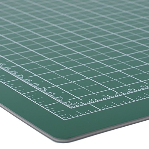 Pavo 8004409 A1 Hochwertige und Selbstheilende Schneidematte Schneideunterlage, 900 x 600 mm, grün - 3